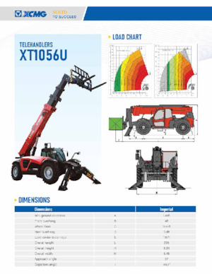 Chariot Élévateur Télescopique XCMG XT1056U