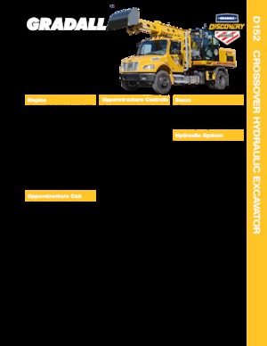 Excavatrice télescopiques Gradall D152