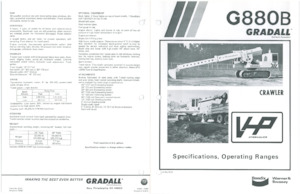 Excavatrice télescopiques Gradall G880B