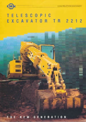 Excavatrice télescopiques EWK TR 2212