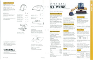 Excavatrice télescopiques Gradall XL 2200