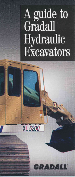Excavatrice télescopiques Gradall XL 4100