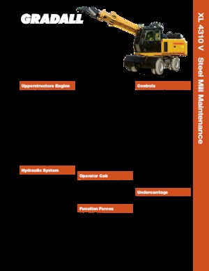 Excavatrice télescopiques Gradall XL 4310 V