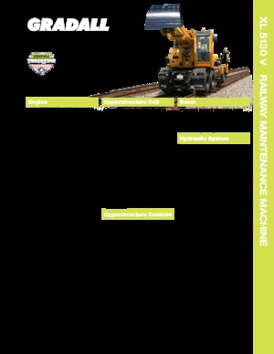 Excavatrice télescopiques Gradall XL 5130 V
