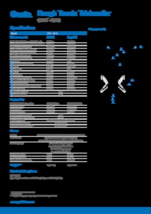 Chariot Élévateur Télescopique Genie GTH4018