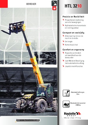 Chariot Élévateur Télescopique Haulotte HTL3210