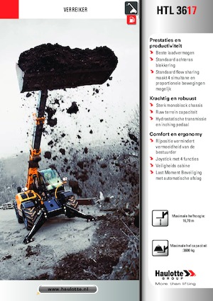 Chariot Élévateur Télescopique Haulotte HTL3617