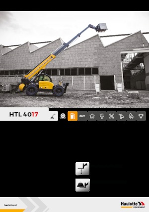 Chariot Élévateur Télescopique Haulotte HTL4017