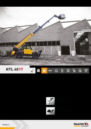 Chariot Élévateur Télescopique Haulotte HTL4017