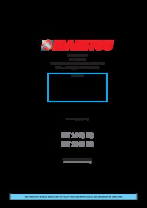 Chariot Élévateur Télescopique Manitou MT 1440 Standart EASY