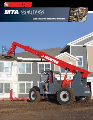 Chariot Élévateur Télescopique Manitou MTA 6034