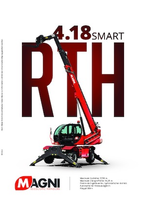 Chariot Élévateur avec châssis tounant MAGNI RTH 4.18 Smart