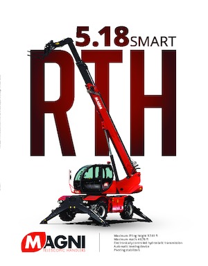 Chariot Élévateur avec châssis tounant MAGNI RTH 5.18 Smart