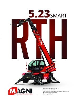 Chariot Élévateur avec châssis tounant MAGNI RTH 5.23 Smart