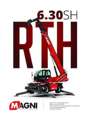 Chariot Élévateur avec châssis tounant MAGNI RTH 6.30 SH