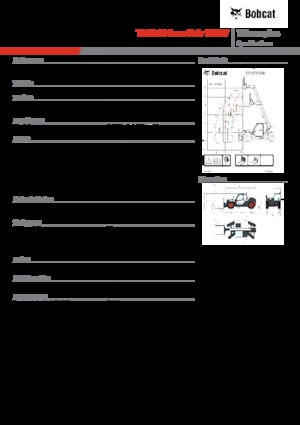 Chariot Élévateur Télescopique Bobcat TL26.60 Low Cab 100 IV