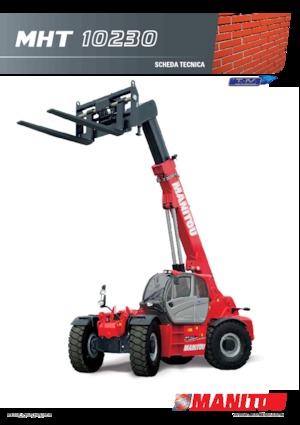 Chariot Élévateur Télescopique Manitou MHT 10230