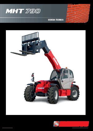 Chariot Élévateur Télescopique Manitou MHT 790