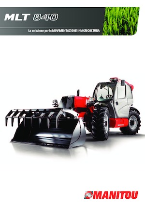 Chariot Élévateur Télescopique Manitou MLT 840-145 PS