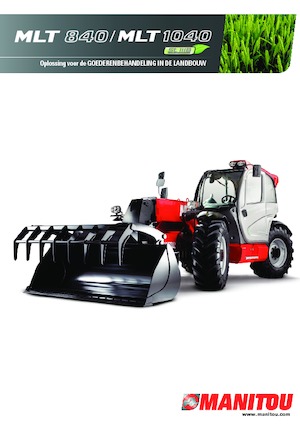 Chariot Élévateur Télescopique Manitou MLT 840-145 PS