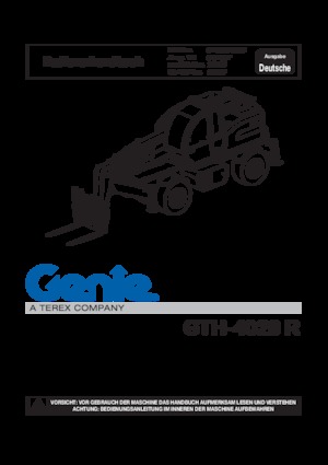 Chariot Élévateur avec châssis tounant Genie GTH 4020 R