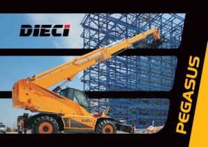 Chariot Élévateur avec châssis tounant Dieci Pegasus 40.25