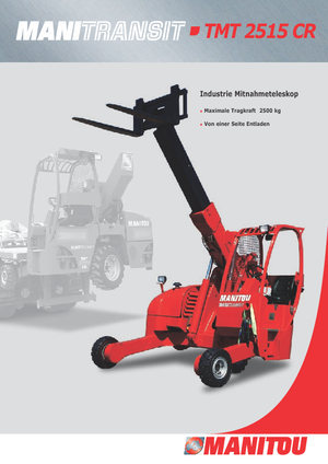 Chariots élévateurs à fourche télescopique Manitou TMT 25-15 CR