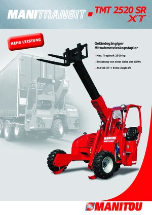 Chariots élévateurs à fourche télescopique Manitou TMT 25.20 SR *