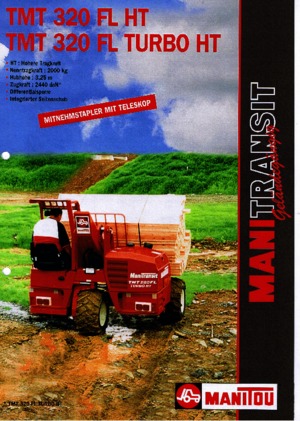 Chariots élévateurs à fourche télescopique Manitou TMT 320 FL T HT