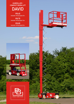 Nacelles ciseaux X su roues PB David 1 PB 75