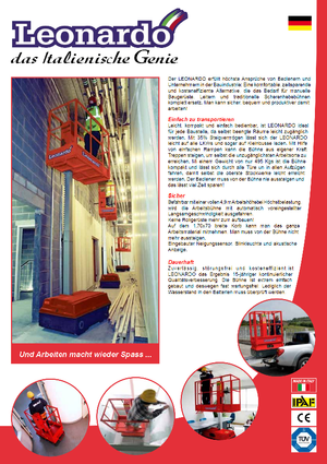 Nacelles à mât vertical unique Bravi Leonardo Outdoor