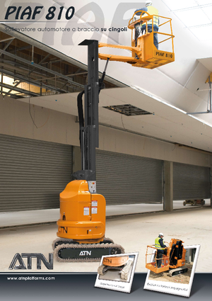 Nacelles à mât vertical unique ATN Piaf 810