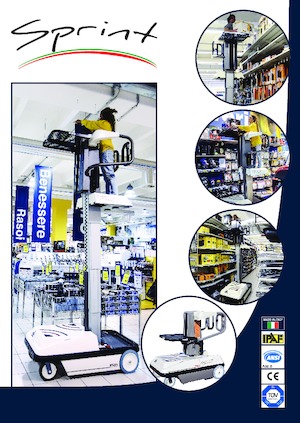 Nacelles à mât vertical unique Bravi Sprint