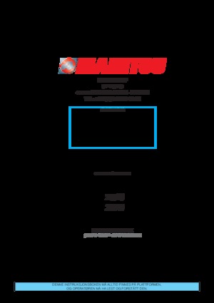 Nacelles télescopiques sur roues Manitou 260 TJ