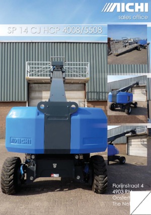 Nacelles télescopiques sur roues Aichi SP14CJHCP 4008