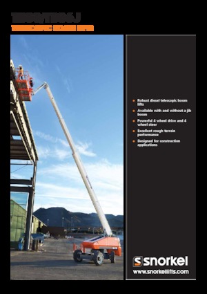 Nacelles télescopiques sur roues Snorkel TB86J