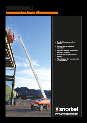 Nacelles télescopiques sur roues Snorkel TB86J