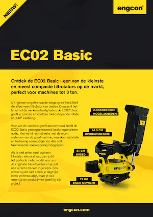Tiltrotateur engcon EC02B
