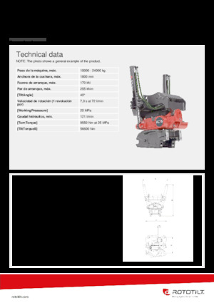 Tiltrotateur Rototilt® RC6
