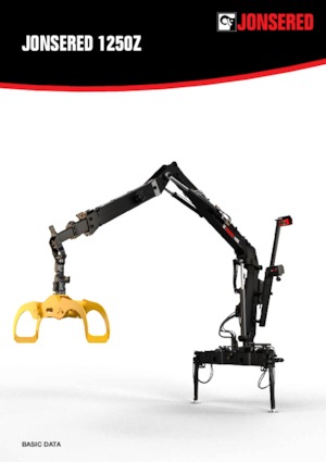 Grues de chargement à bois Jonsered 1250 Z 93 