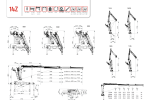 Grues de chargement à bois PENZ 14 Z 8.65