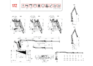 Grues de chargement à bois PENZ 17 Z 9.50