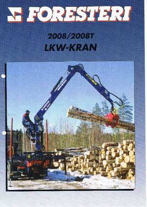 Grues de chargement à bois Foresteri 2008 T