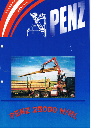 Grues de chargement à bois PENZ 25000 HL