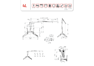 Grues de chargement à bois PENZ 4 L 6.00