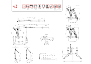 Grues de chargement à bois PENZ 4 Z 7.00