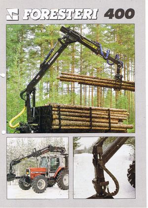Grues de chargement à bois Foresteri 400-2