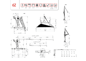 Grues de chargement à bois PENZ 6 Z 7.00