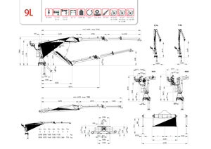 Grues de chargement à bois PENZ 9 L 7.9