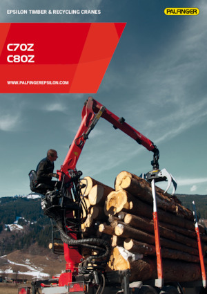 Grues de chargement à bois Epsilon C 80 Z 73